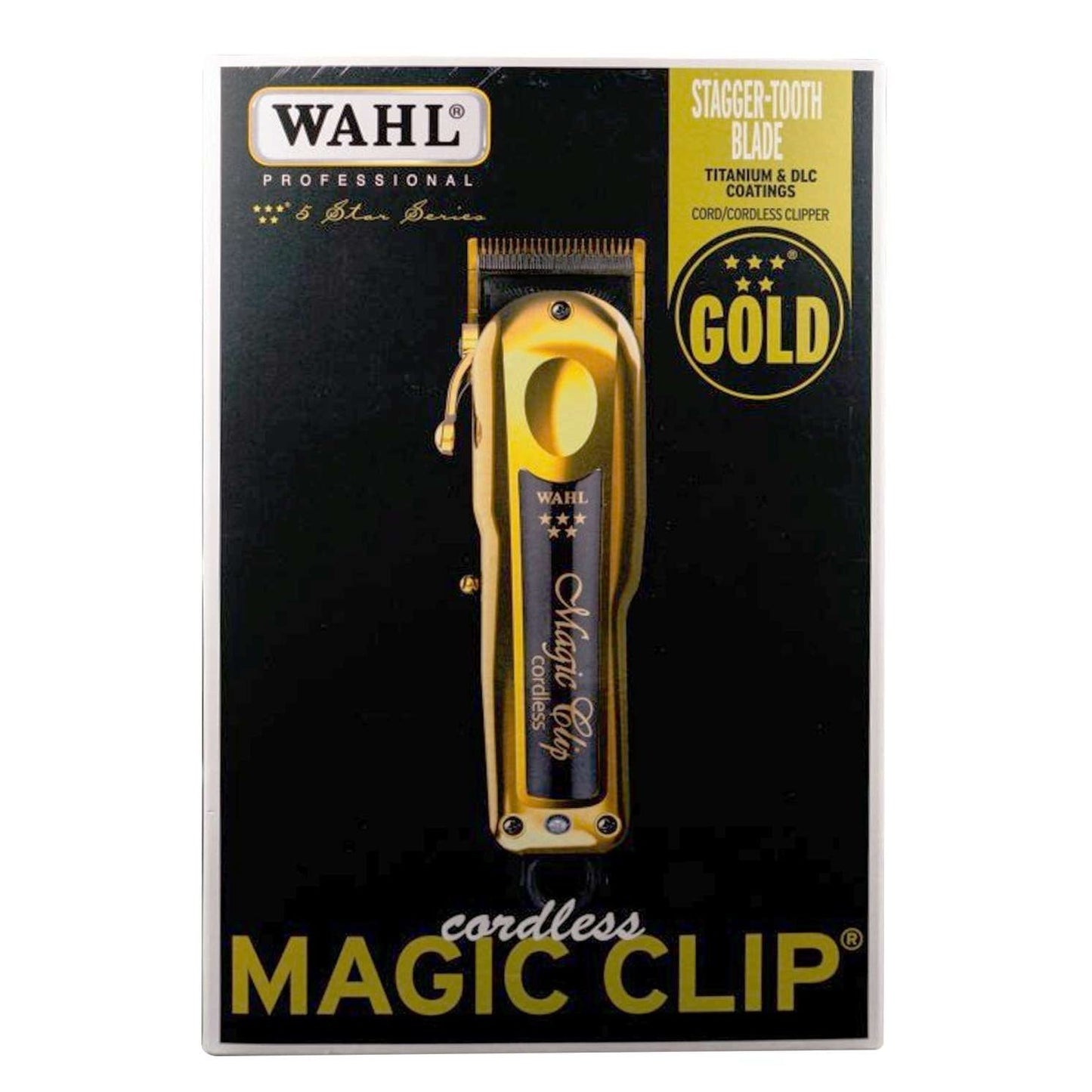 Wahl 5 Star Cordless Magic Clip Gold